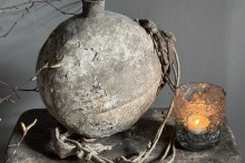 Antieke Chinese olie fles